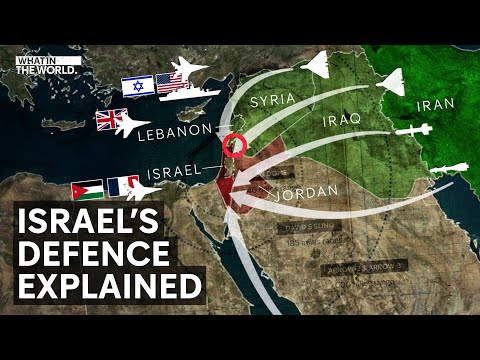 How did Israel stop the Iran missile and drone attack?