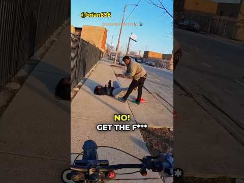 Biker Confronts Man Abusing Girl