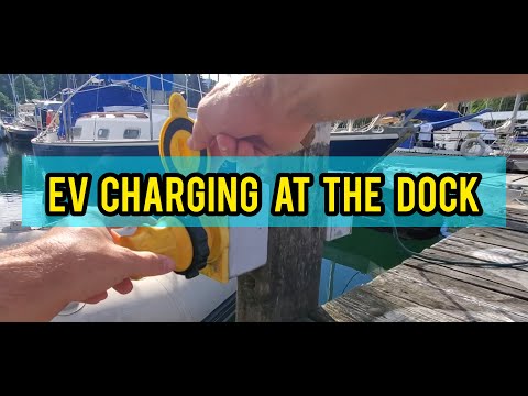 Electric Boat - Charging An Electric Vessel At The Dock (US Navy KISS Principle)