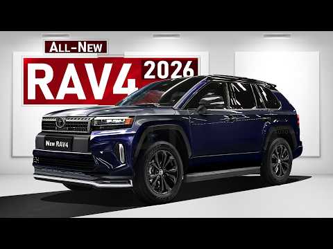 All-New Toyota RAV4 2026 - Next Generation Best-Selling SUV