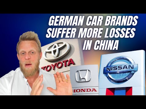 VW group, Mercedes &amp; BMW sales sink in China as they fall behind in EV race