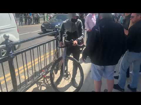 Angle grinder bike thief caught red handed part 1