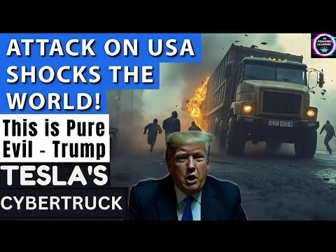 Attack on USA Shocks the World! | Tesla Cybertruck Explosion at Trump Hotel: What Really Happened?