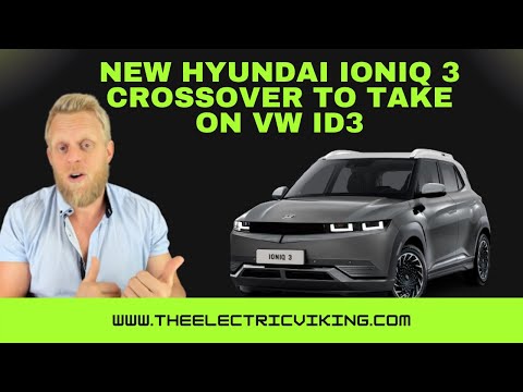 NEW Hyundai Ioniq 3 crossover to take on VW ID3