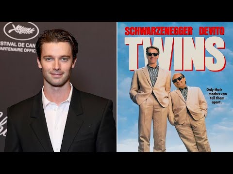 Patrick Schwarzenegger Pitches &#039;Triplets&#039; with Dad Arnold and Danny DeVito!