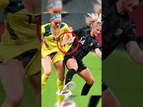 🤣🤣 The Crazy Moments in Women&#039;s Football #shorts