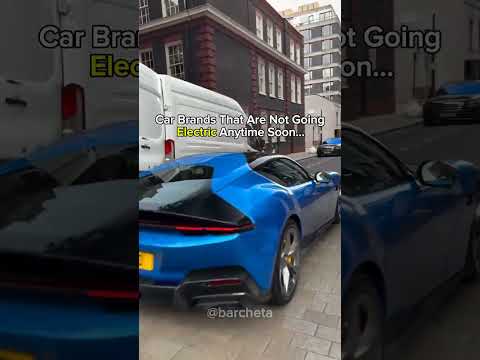 The only car brands that are not going electric anytime soon...