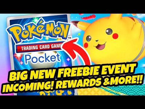 *BIG NEW FREEBIE EVENT INCOMING!!* SICK NEW REWARDS + IMPORTANT NEW INFO! (Pokemon TCG Pocket