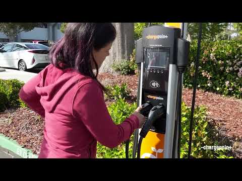 How to use ChargePoint&#039;s Tap to Charge on a Tesla Model 3