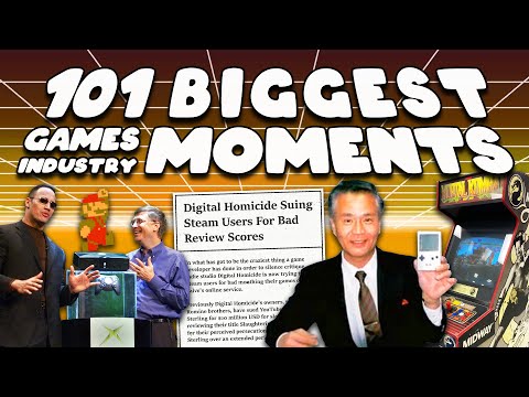 101 Biggest Games Industry Moments of All Time