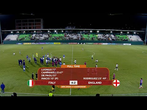 Italy - England 4-2 | Euro U17 2025