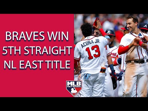 FIVE Consecutive NL East Titles for the Braves