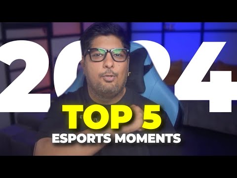 Top 5 🇮🇳 Esports Moments 2024