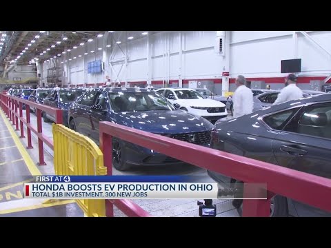 Honda pledges $1 billion toward EV development in Ohio