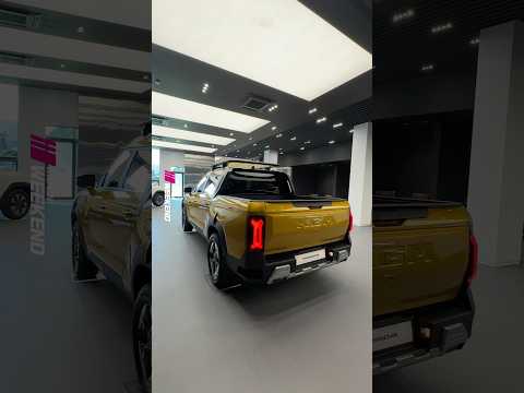 Korea 1st Electric Pickup Truck! KGM(SsangYong) Musso EV!
