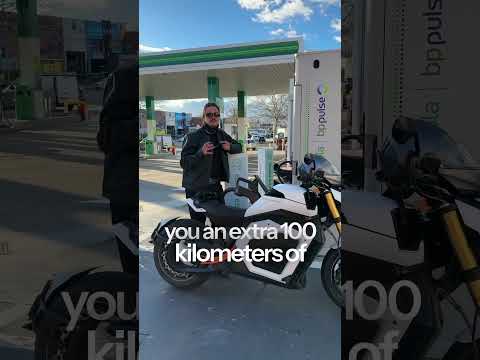 Fast Charging - 10 minutes gives you 100km. ⚡️ #electricmotorbike #bikelife #EV