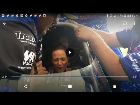 Emma Notarfrancesco Meets Top Fuel Drag Racing