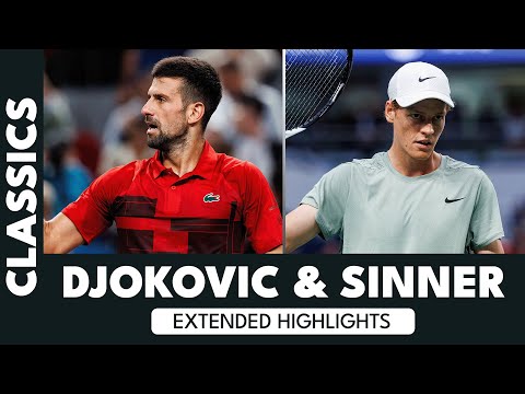 Novak Djokovic vs Jannik Sinner | Shanghai 2024 Final Extended Highlights