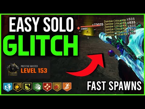 *NEW* SOLO UNLIMITED XP GLITCH BO6! AFK UNLOCK MASTER PRESTIGE LOBBY CAMOS UPDATED ZOMBIES GLITCHES!