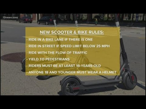 Tempe to start enforcing new electric scooter, bike rules