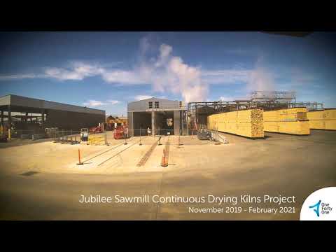 Continuous Drying Kiln Construction