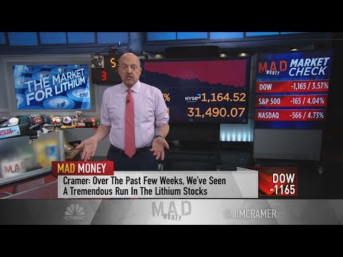 Jim Cramer says investors should eye these two lithium stocks