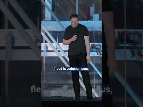 Tesla Unveils Insane Plan for Fully AI Driven Autonomous Cars #shorts