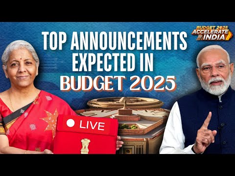 Union Budget 2025 LIVE I Budget 2025 News LIVE I Budget Expectations I Economic Survey News