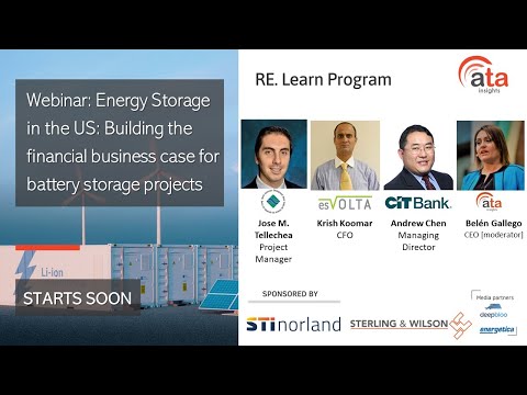 Energy Storage in the US: Building the financial business case for battery storage projects