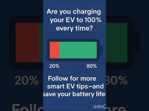 Why You Should NEVER Charge Your EV to 100%!