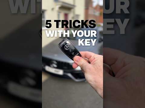5 Tricks with your Mercedes key #mercedes #car #shorts