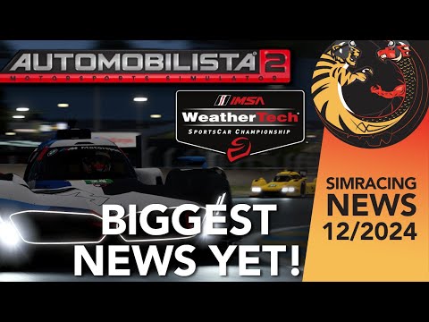 Sim Racing News Of The Week 12/2024: Revolutionizing Automobilista 2 - IMSA Collaboration &amp; More!