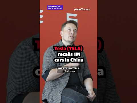 @tesla faces massive China recall 😬 #shorts