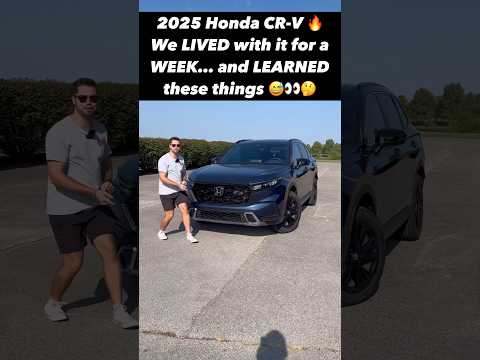 Five Things We Learned After *Living* with the 2025 Honda CR-V For Seven Days!
