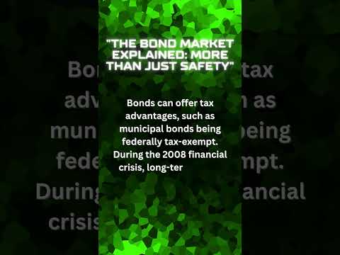 Bonds: The unsung heroes of your portfolio? Let’s bond over bonds! #BondMarketExplained #Investing