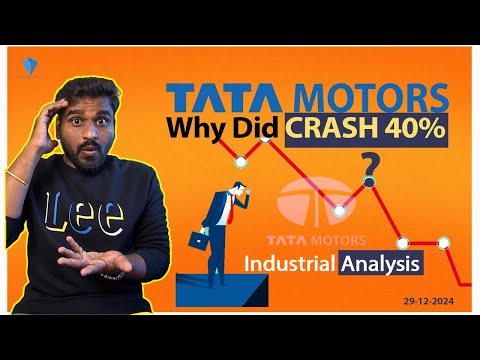 Why tata motors 40% CRASH ? What happen in tata motor Share #stockmarket #tatamotors