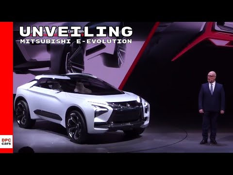 Mitsubishi e-Evolution Concept Unveiling