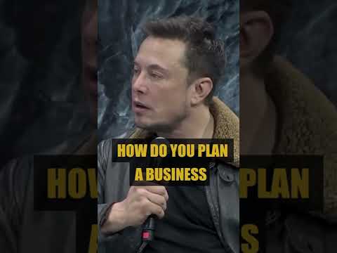 When You&#039;re Elon Musk You Don&#039;t Need a Business Plan - @MindMasteryX