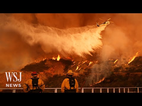 Sprawling L.A. Fire Expands Overnight, Triggers New Evacuation Orders | WSJ News