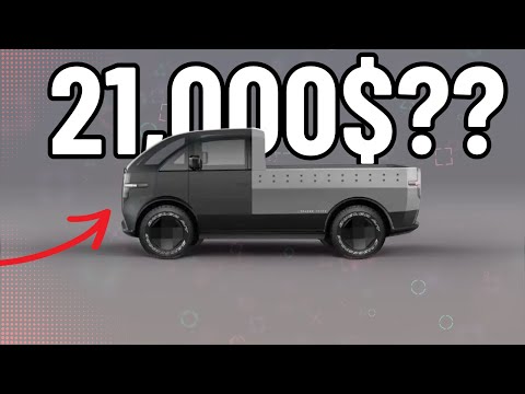 IT’S HERE! GENUIS All-Electric Canoo Pick-Up Truck!