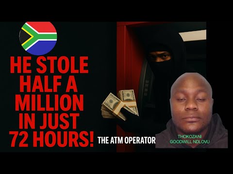 ATM Operator Stole half a million in 72 Hours — Now He’s Doing 20 Years in Prison💰🇿🇦