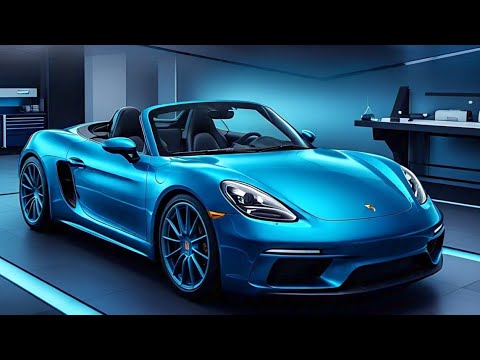 2026 Porsche 718 Cayman &amp; Boxster EVs – Stunning New Look &amp; Interior Reveal!