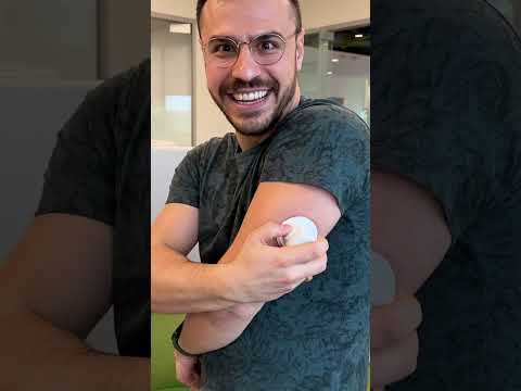 Putting on my first Dexcom G7!