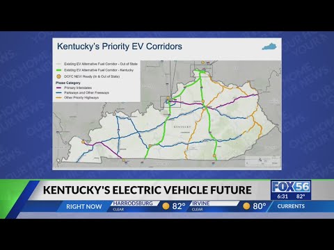 Kentucky to receive federal funds for electric vehicle corridor
