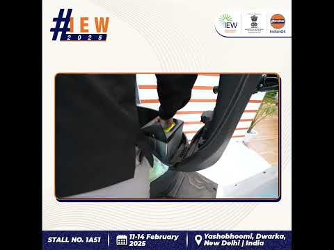 IEW 2025 | IndianOil’s battery swapping technology