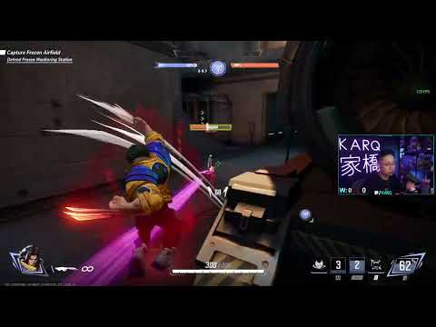 KarQ can&#039;t catch up to Jeff | Marvel Rivals