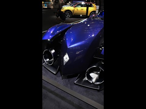 demo car #Renault #Filante Record 2025, an electric single-seater made to break records.