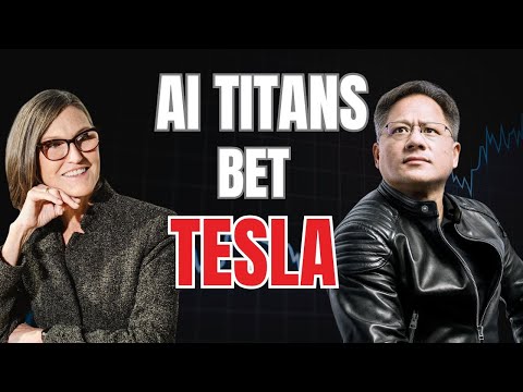 AI Revolution: Cathie Wood and Nvidia CEO Jensen Huang Predict Tesla&#039;s Stock Skyrocket to $2000!