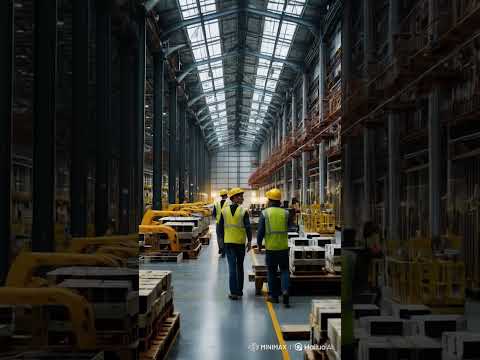 Inside a Modern Factory – Cutting-Edge Automation Technology