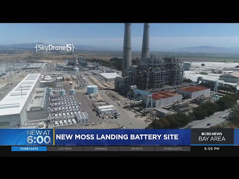 PG&amp;E shows off new power storage project in Moss Landing